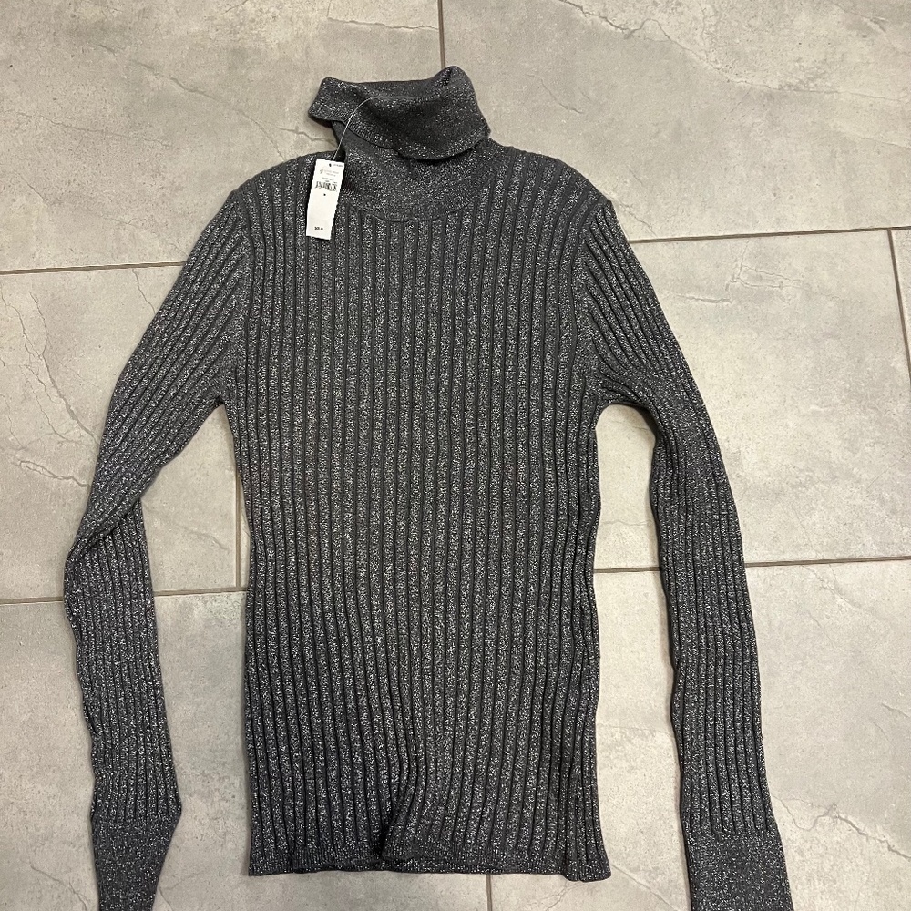 GAP sparkly turtleneck